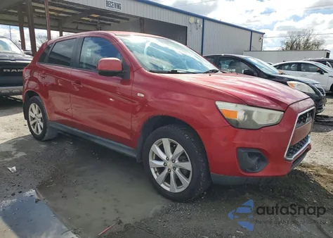 2014 Mitsubishi Outlander Sport Es z USA, uszkodzony, nr VIN 4A4AP3AU8EE015660
